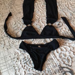 Bikini XS Vitamin A sexy black and gold